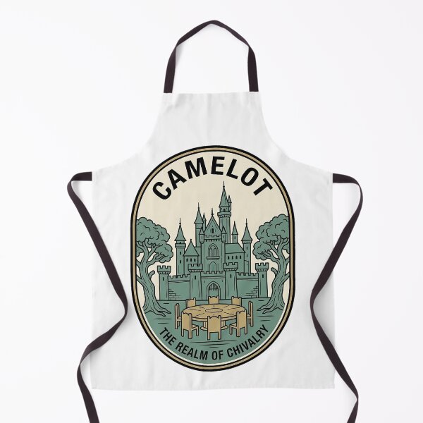 Item preview, Vintage Camelot Castle Round Table Medieval Badge designed and sold by k3rstman1.