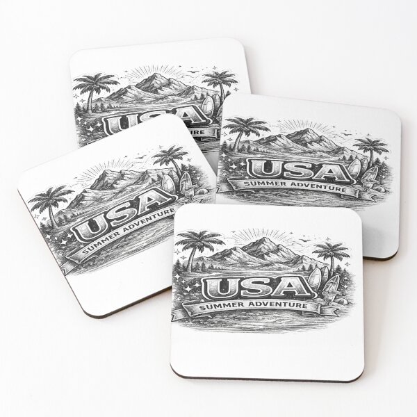 Item preview, Welcome Summer USA Mountain Adventure Design | designed and sold by AONLINE  .