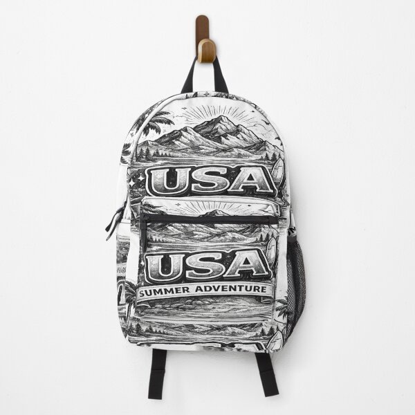 Item preview, Welcome Summer USA Mountain Adventure Design | designed and sold by AONLINE .