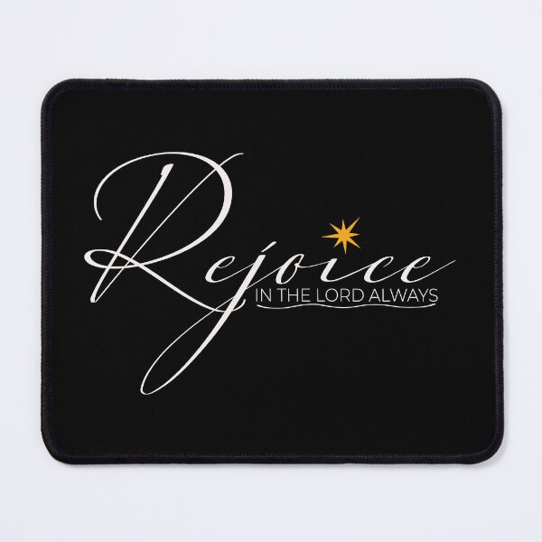 Item preview, Rejoice Always – Modern Christian Faith designed and sold by Verse & Vibes.