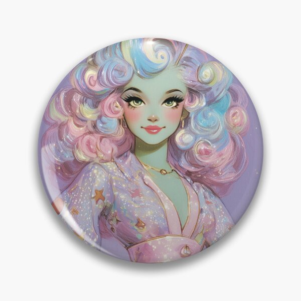 Item preview, Celestial Alien Pinup Girl - 1 designed and sold by sole-vika.