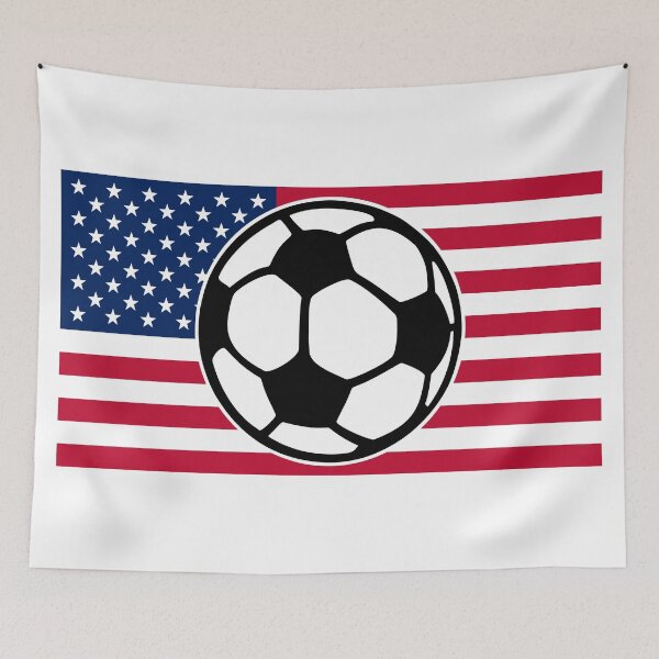 Item preview, USA Soccer Flag designed and sold by theshirtshops.