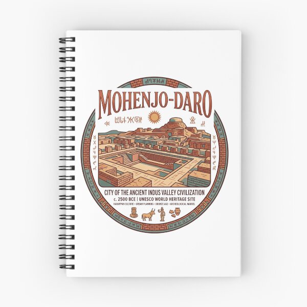 Item preview, Mohenjo-Daro Archaeology Heritage Design designed and sold by ArtsyExplorer.