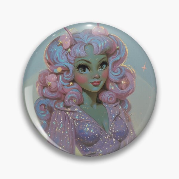 Item preview, Celestial Alien Pinup Girl - 3 designed and sold by sole-vika.