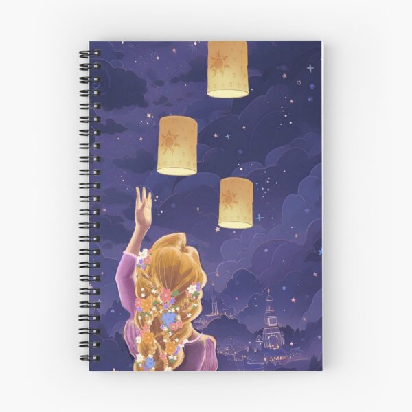 Item preview, Rapunzel Lantern Night Aesthetic | Dreamy Fantasy Princess Art designed and sold by lilacWhim.