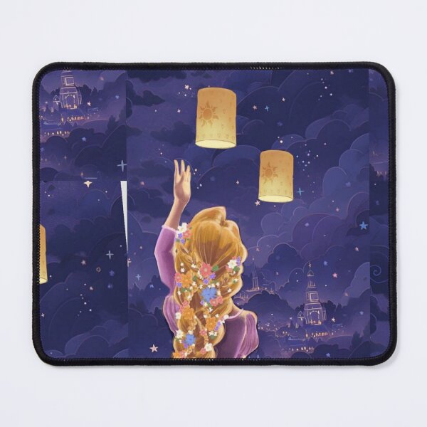 Item preview, Rapunzel Lantern Night Aesthetic | Dreamy Fantasy Princess Art designed and sold by lilacWhim.