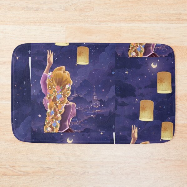 Item preview, Rapunzel Lantern Night Aesthetic | Dreamy Fantasy Princess Art designed and sold by lilacWhim.