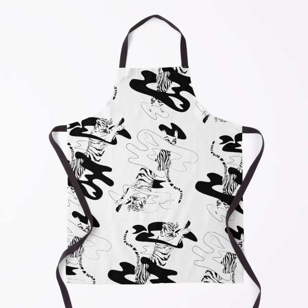 Item preview, A tiger through the smoke (black and white edition) designed and sold by Juliette Lancien.