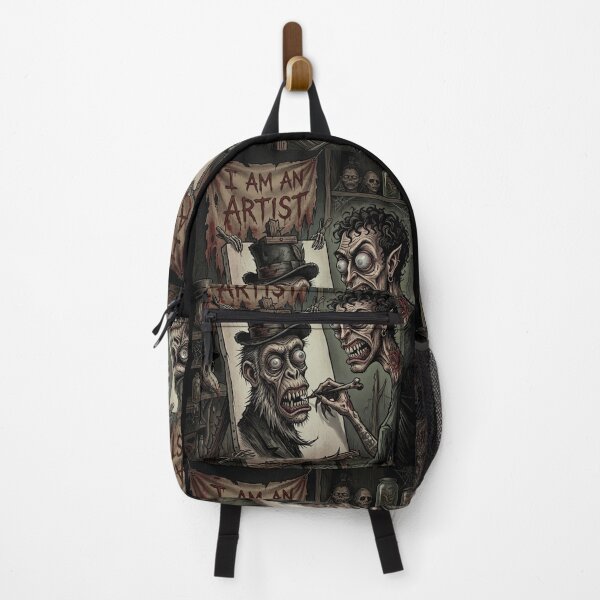 Item preview, I Am An Artist — Creepy Zombie Artist Horror Cartoon designed and sold by David Mateo ArtWorks.