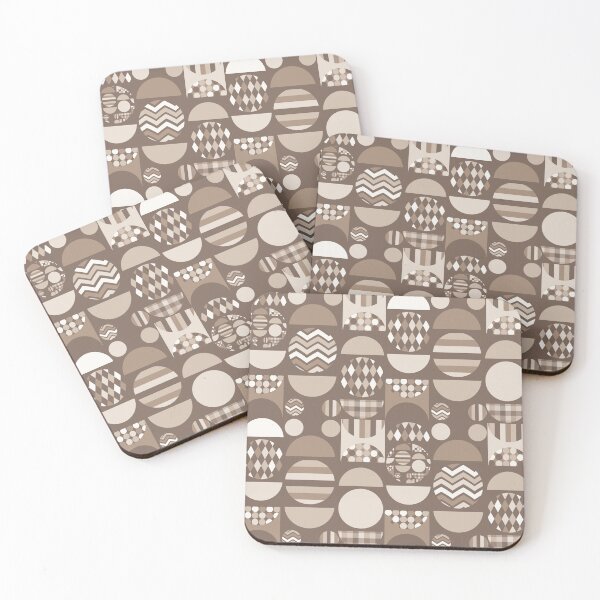 Item preview, Neutral Earth Scandinavian Nordic Design - Dark  designed and sold by PatternTitan.