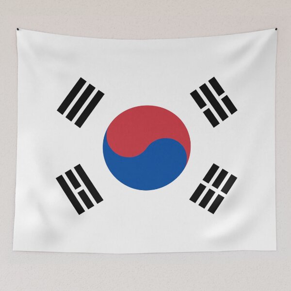 Item preview, Flag Of South Korea KR designed and sold by shitpostee.