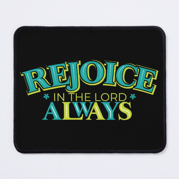 Item preview, Rejoice Always – Daily Christian Encouragemen designed and sold by Verse & Vibes.
