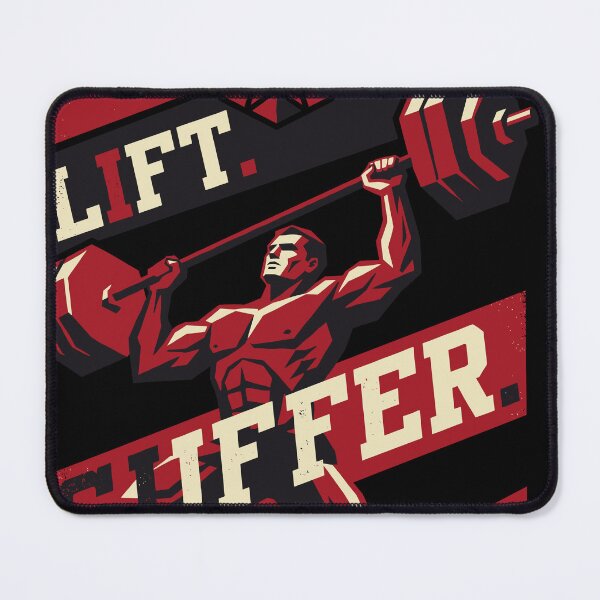 Item preview, Lift Suffer Repeat — Mixed Typography designed and sold by 1RSN.