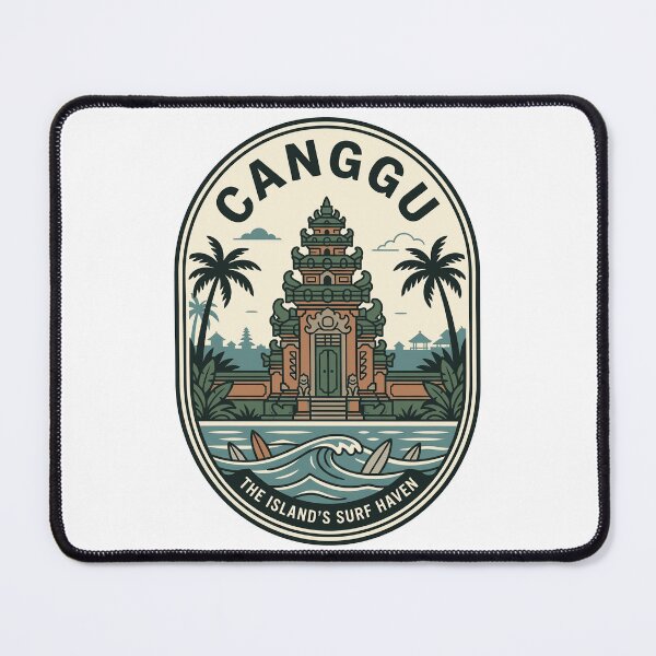 Item preview, Canggu Bali Vintage Tropical Surf Haven Temple designed and sold by k3rstman1.