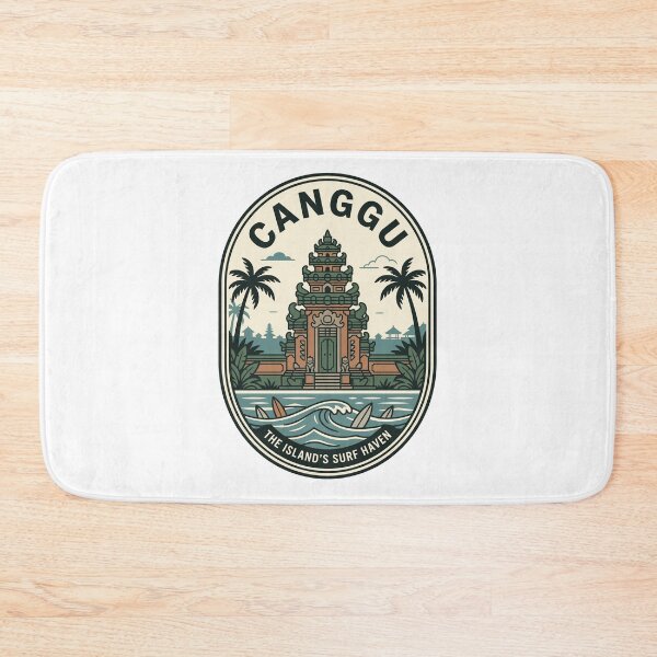 Item preview, Canggu Bali Vintage Tropical Surf Haven Temple designed and sold by k3rstman1.