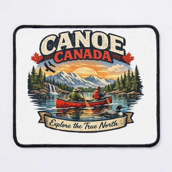 Item preview, Canoe Canada Graphic Logo designed and sold by greatlakesimage.