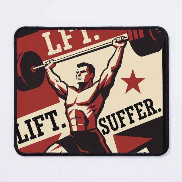 Item preview, Lift Suffer Repeat — Bold Typography V3 designed and sold by 1RSN.