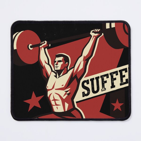 Item preview, Lift Suffer Repeat — Propaganda Poster V2 designed and sold by 1RSN.