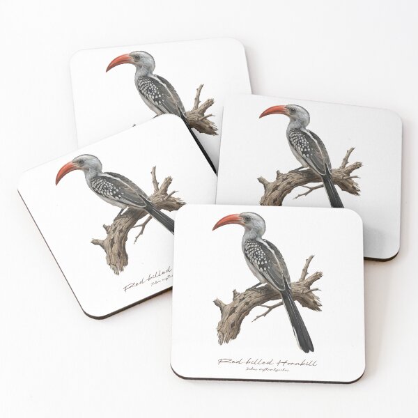 Item preview, Red-billed Hornbill on Dried Branch designed and sold by Takeda-art.