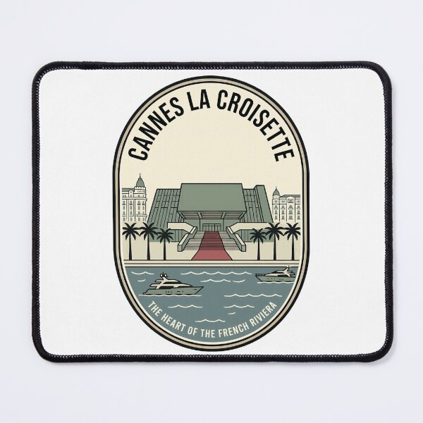 Item preview, Cannes La Croisette French Riviera Vintage Travel Badge designed and sold by k3rstman1.
