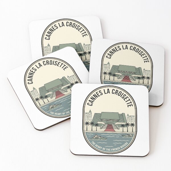 Item preview, Cannes La Croisette French Riviera Vintage Travel Badge designed and sold by k3rstman1.