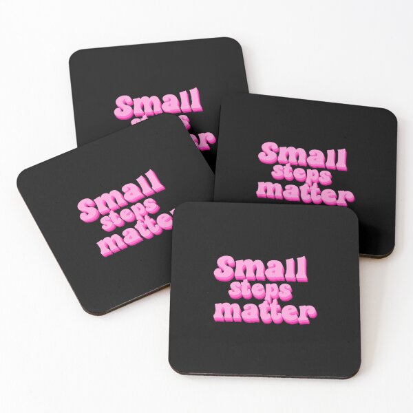Item preview, Small steps matter designed and sold by pinkyfish1010.