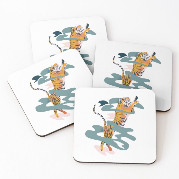 Item preview, A tiger through the smoke designed and sold by Juliette Lancien.