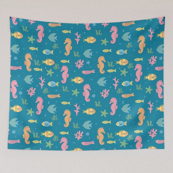 Item preview,  sea animals, seaweed, corals designed and sold by burbura.