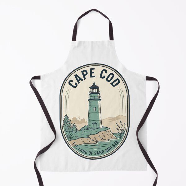 Item preview, Vintage Cape Cod Lighthouse Nautical Coastal Badge designed and sold by k3rstman1.