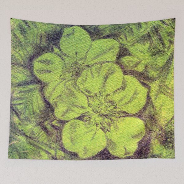 Item preview, Restoration Steel Point Strawberry Flowers designed and sold by LymphomaLass.