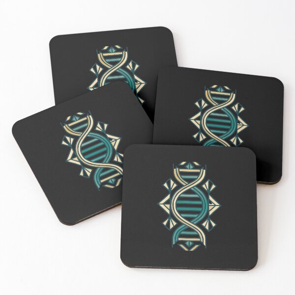 Item preview, Art Deco DNA design designed and sold by ELdante.