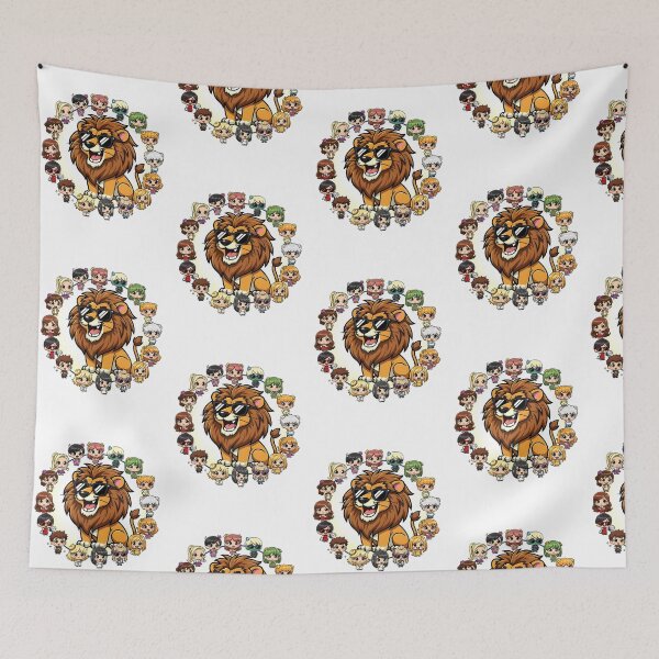 Item preview, Leo Zodiac Lion with Diverse Community Art designed and sold by Zodiac Celestial Art.