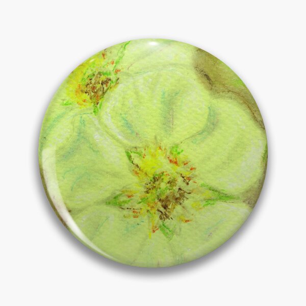 Item preview, Steel Point Strawberry Flowers with Soft Chalk Pastels designed and sold by LymphomaLass.