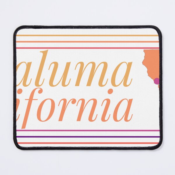 Item preview, Petaluma California City Marked On Map designed and sold by TheIconSmith.