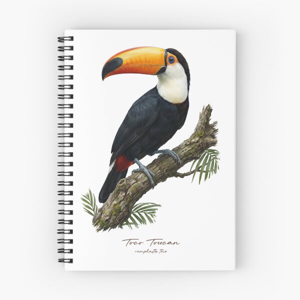 Item preview, Toco Toucan on Tropical Tree designed and sold by Takeda-art.