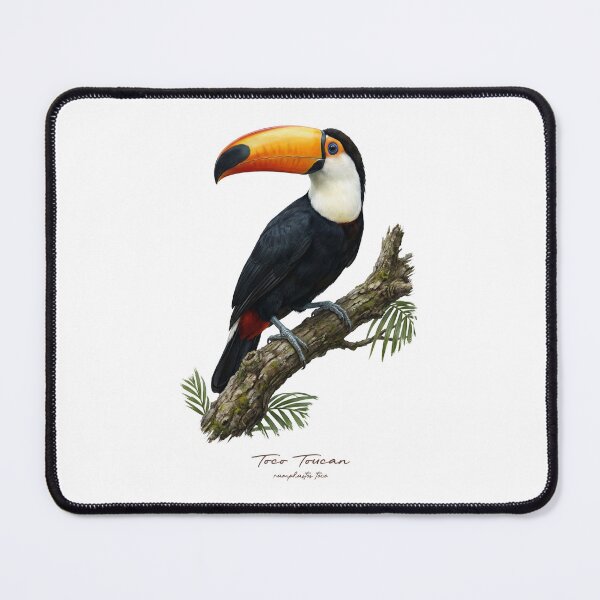 Item preview, Toco Toucan on Tropical Tree designed and sold by Takeda-art.