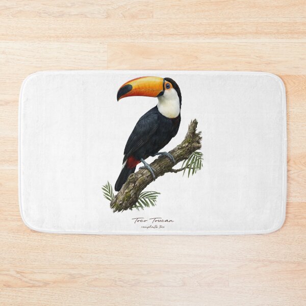 Item preview, Toco Toucan on Tropical Tree designed and sold by Takeda-art.