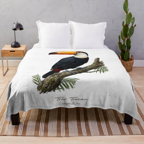 Item preview, Toco Toucan on Tropical Tree designed and sold by Takeda-art.