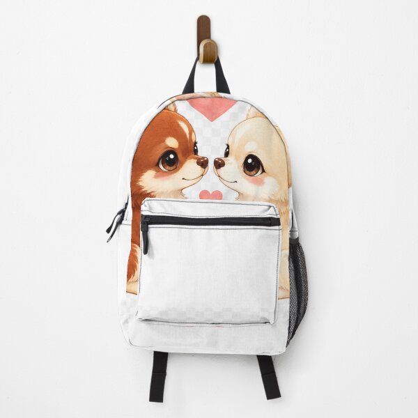 Item preview, Red and Cream Chihuahua Love designed and sold by RinaWorksJP.