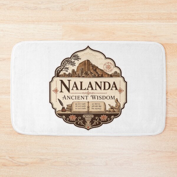 Item preview, Nalanda Ancient Wisdom Heritage Design designed and sold by ArtsyExplorer.