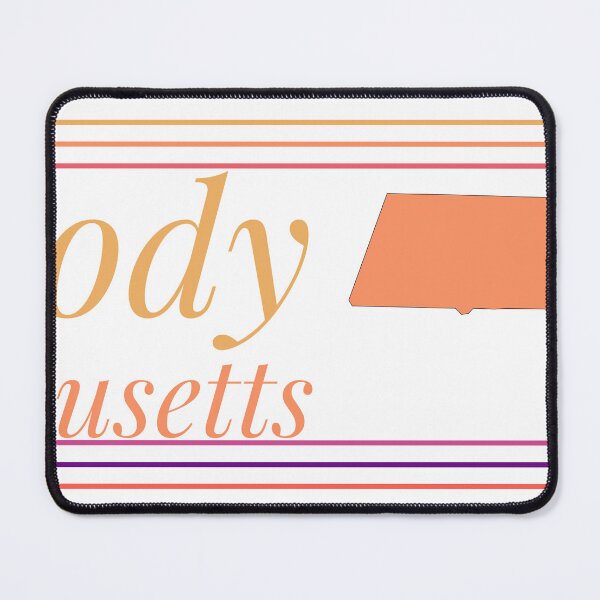 Item preview, Peabody Massachusetts City Marked On Map designed and sold by TheIconSmith.
