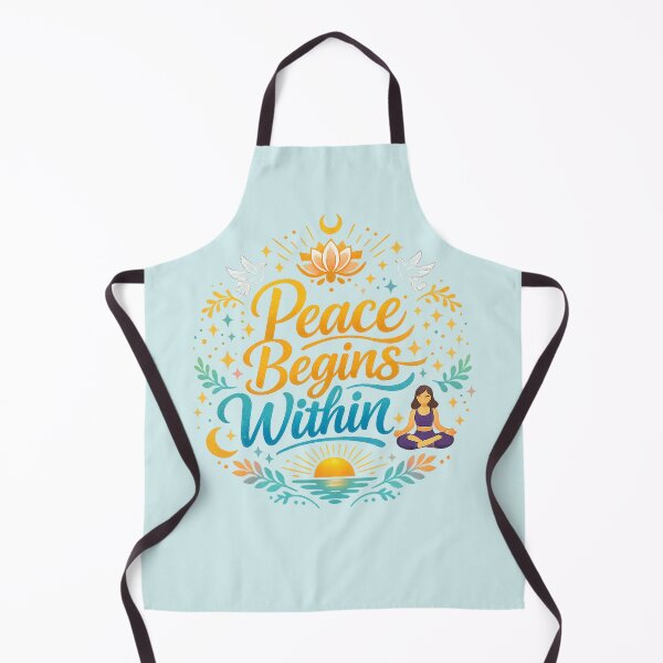 Item preview, Peace Begins Within Meditation Design designed and sold by hutofdesigns.
