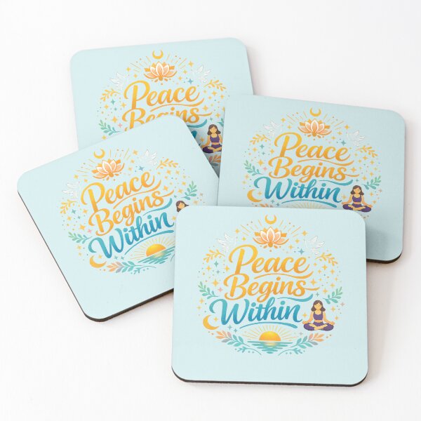 Item preview, Peace Begins Within Meditation Design designed and sold by hutofdesigns.