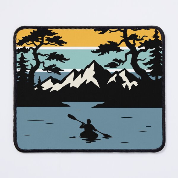 Item preview, Retro Quadra Island Explore The Coast Kayaking designed and sold by Imaginationbeyond.