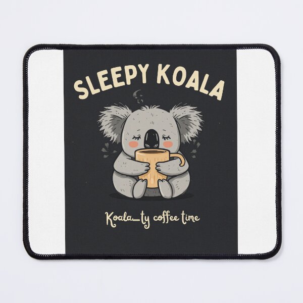 Item preview, Sleepy Koala – Koala-ty Coffee Time designed and sold by Rufeydesign.
