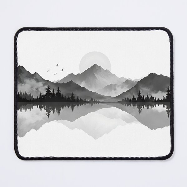 Item preview, Midnight Mirror Peaks designed and sold by Jaideep Walia.