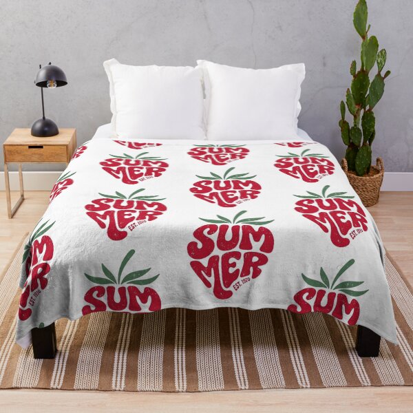 Item preview, Retro Summer Est 1970 Vintage Strawberry Typography Distressed Red designed and sold by CoquetteDigitalArt.