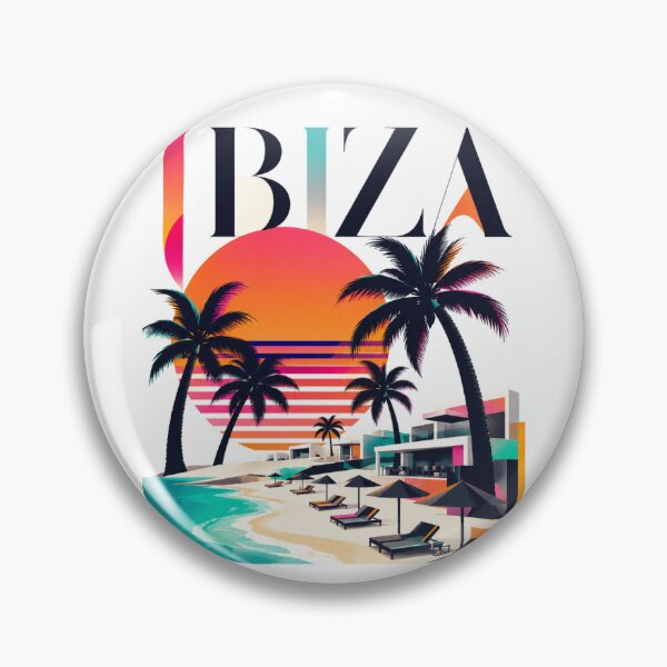 Item preview, Ibiza Party Sunset Retro Futuristic Beach Vibes | Neon Summer Aesthetic designed and sold by allin14fun.