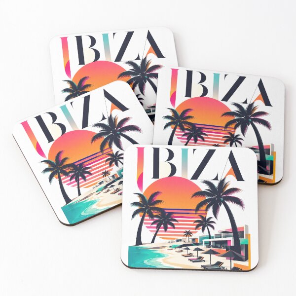Item preview, Ibiza Party Sunset Retro Futuristic Beach Vibes | Neon Summer Aesthetic designed and sold by allin14fun.