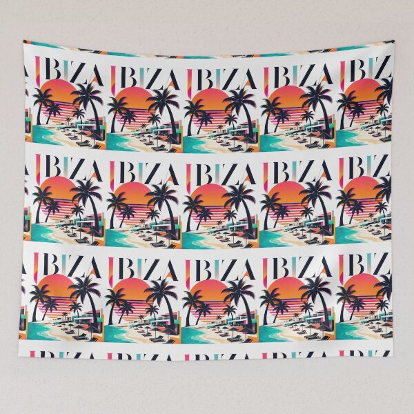 Item preview, Ibiza Party Sunset Retro Futuristic Beach Vibes | Neon Summer Aesthetic designed and sold by allin14fun.